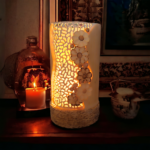 Luminária Bamboo Flowers